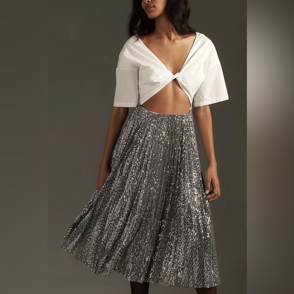 ✨Host Pick!✨ Anthropologie Delfi Collective Sequin Dress